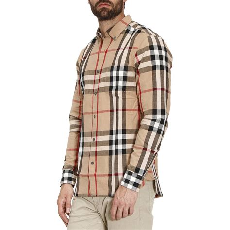 burberry camicia monogram uomo front logo|Men’s Designer Hoodies & Sweatshirts .